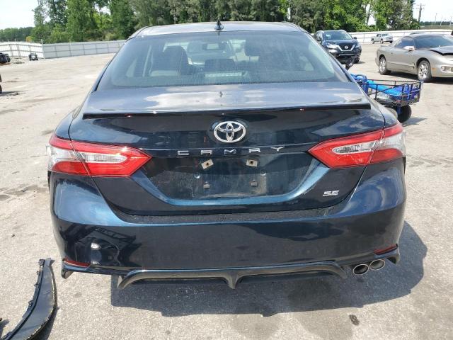 4T1B11HK3KU758066 - 2019 TOYOTA CAMRY L BLUE photo 6