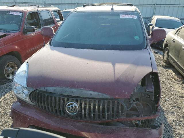 3G5DA03L76S504946 - 2006 BUICK RENDEZVOUS CX RED photo 5