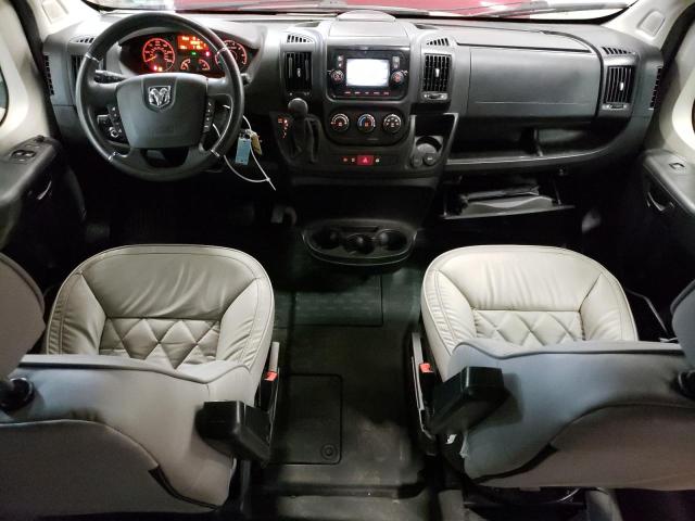 3C6URVUG0LE104311 - 2020 RAM PROMASTER 3500 HIGH წითელი ფოტო 8