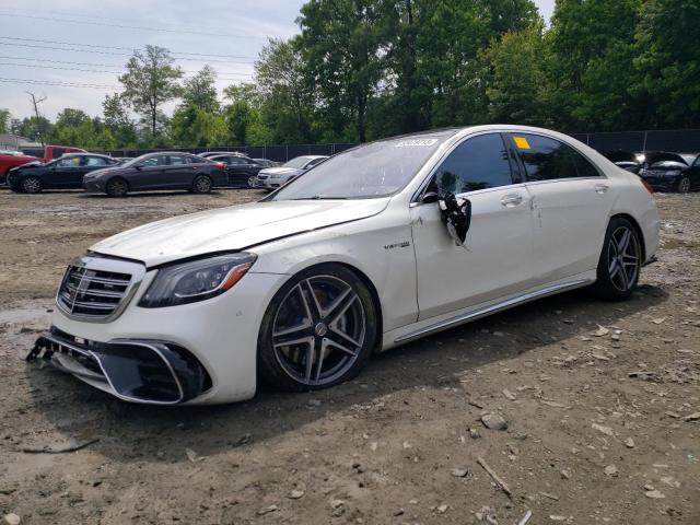 WDDUG8JB7JA394237 - 2018 MERCEDES-BENZ S 63 AMG 4MATIC WHITE photo 1