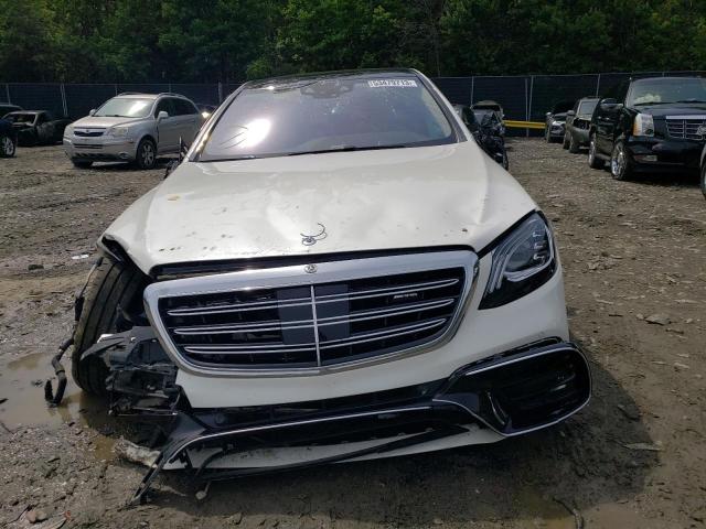 WDDUG8JB7JA394237 - 2018 MERCEDES-BENZ S 63 AMG 4MATIC WHITE photo 5