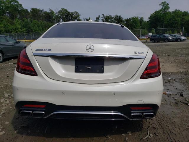 WDDUG8JB7JA394237 - 2018 MERCEDES-BENZ S 63 AMG 4MATIC WHITE photo 6