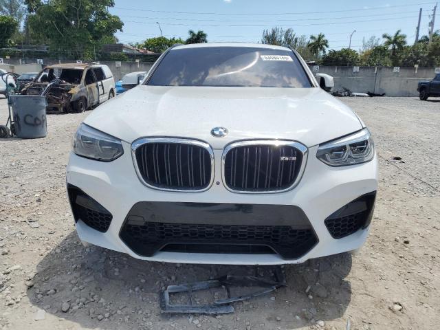 5YMUJ0C00LLU67228 - 2020 BMW X4 M COMPETITION WHITE photo 5
