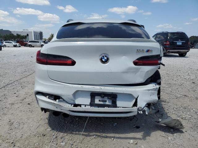 5YMUJ0C00LLU67228 - 2020 BMW X4 M COMPETITION WHITE photo 6