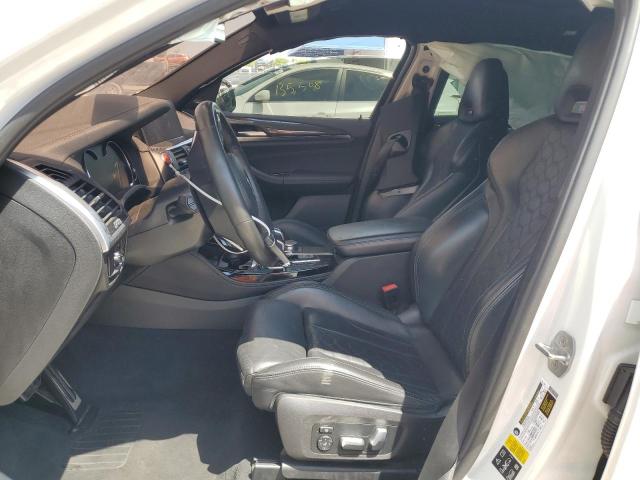 5YMUJ0C00LLU67228 - 2020 BMW X4 M COMPETITION WHITE photo 7