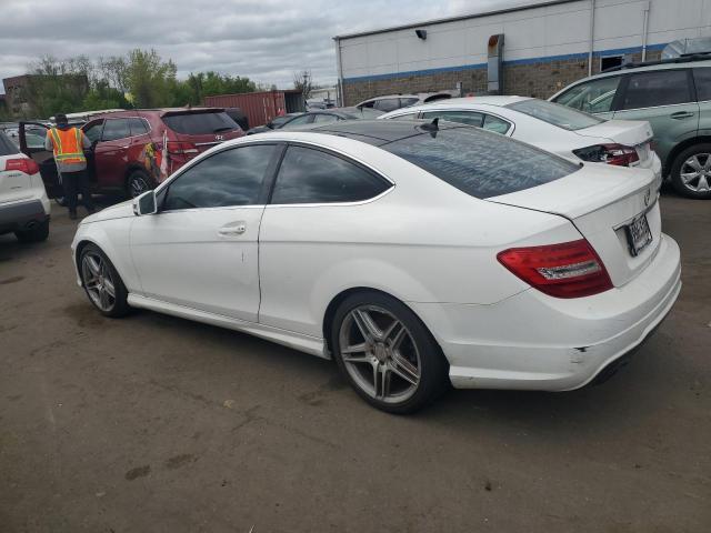 WDDGJ4HB7DG153213 - 2013 MERCEDES-BENZ C 250 WHITE photo 2