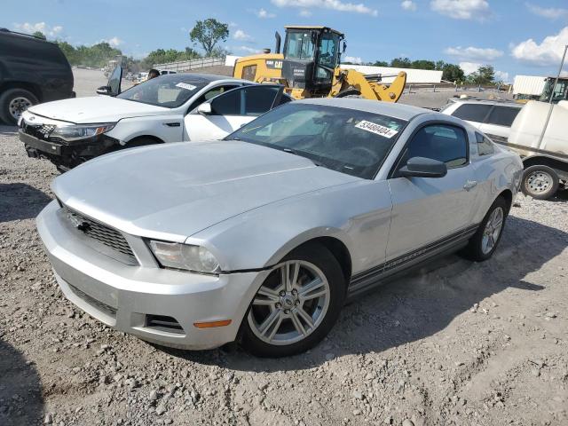 1ZVBP8AN1A5154490 - 2010 FORD MUSTANG SILVER photo 1