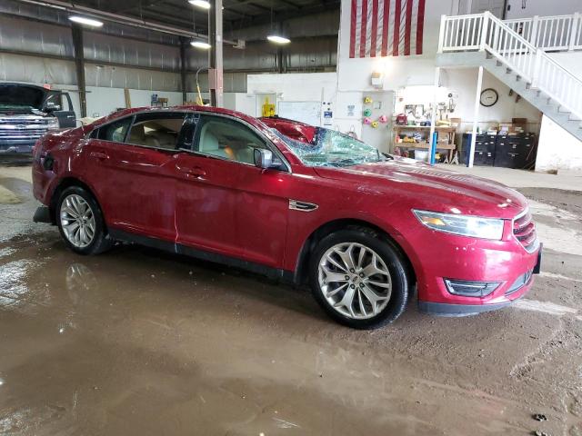 1FAHP2F8XKG114711 - 2019 FORD TAURUS LIMITED RED photo 4