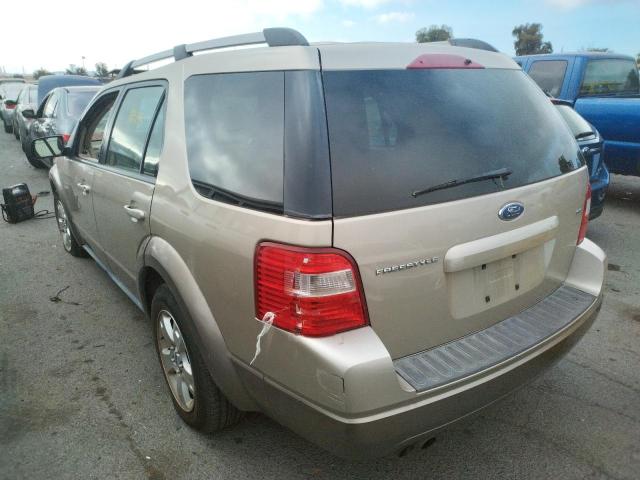 1FMDK02135GA56266 - 2005 FORD FREESTYLE SEL BEIGE photo 3