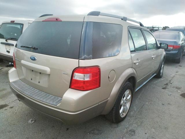 1FMDK02135GA56266 - 2005 FORD FREESTYLE SEL BEIGE photo 4