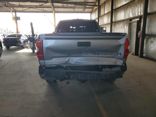 5TFRY5F18MX294502 - 2021 TOYOTA TUNDRA DOUBLE CAB SR/SR5 GRAY photo 6