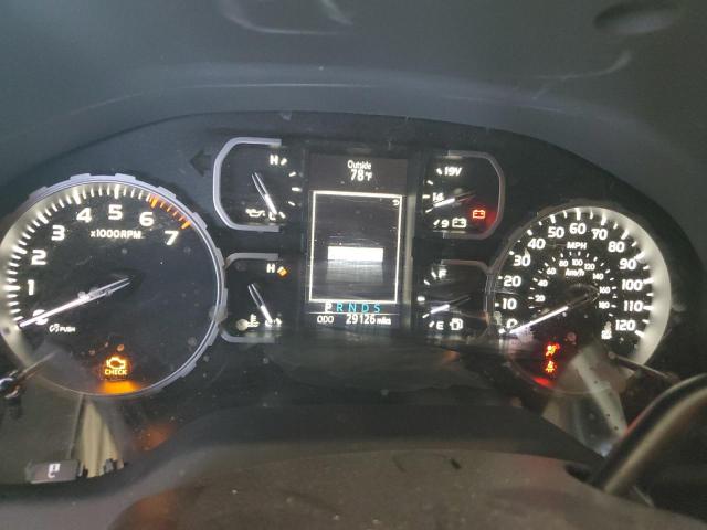 5TFRY5F18MX294502 - 2021 TOYOTA TUNDRA DOUBLE CAB SR/SR5 GRAY photo 9