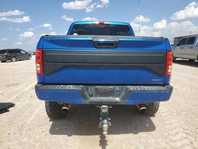 1FTEW1EF9GFC41926 - 2016 FORD F150 SUPERCREW BLUE photo 6