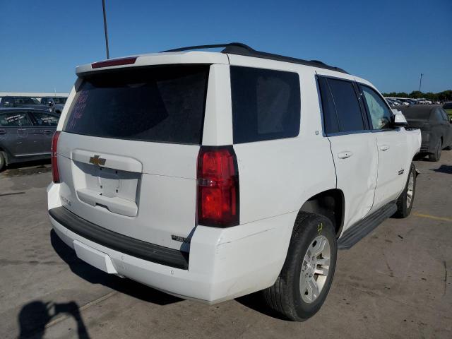 1GNSCBKC2KR264149 - 2019 CHEVROLET TAHOE C1500 LT WHITE photo 4