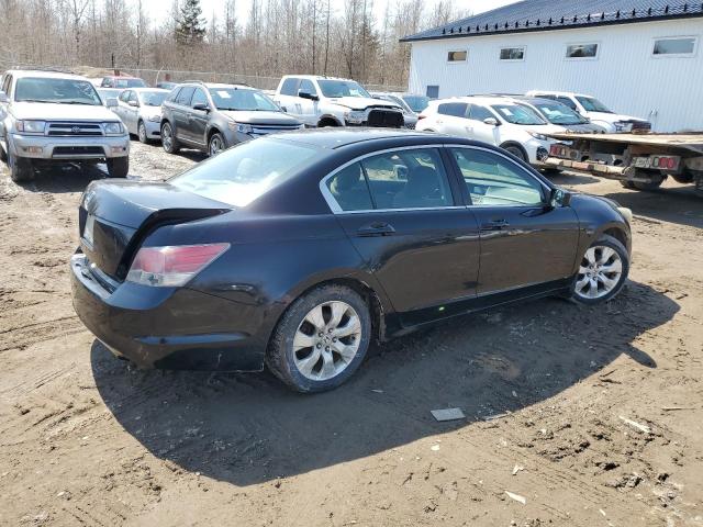 1HGCP2F74AA807885 - 2010 HONDA ACCORD EX BLACK photo 3