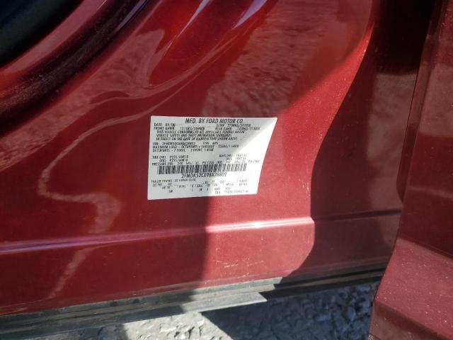 2FMDK52CX9BA28802 - 2009 FORD FLEX SEL RED photo 13