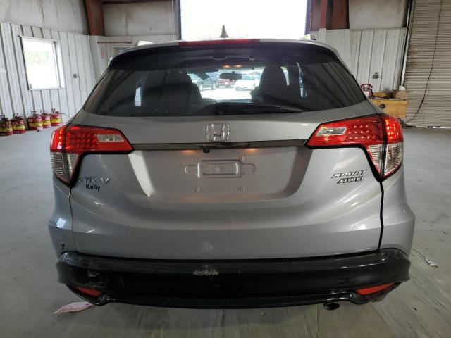 3CZRU6H14KG723127 - 2019 HONDA HR-V SPORT SILVER photo 6