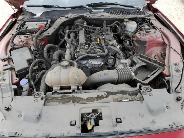 1FA6P8TH3L5124542 - 2020 FORD MUSTANG RED photo 11