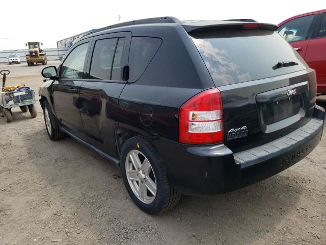 1J8FF47W77D168028 - 2007 JEEP COMPASS BLACK photo 3