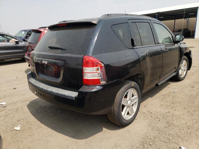 1J8FF47W77D168028 - 2007 JEEP COMPASS BLACK photo 4