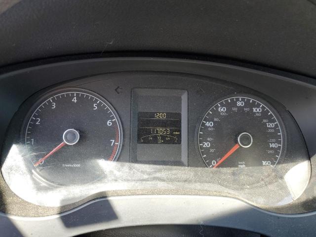 3VW2K7AJ7CM373442 - 2012 VOLKSWAGEN JETTA BASE 黑色 照片 9