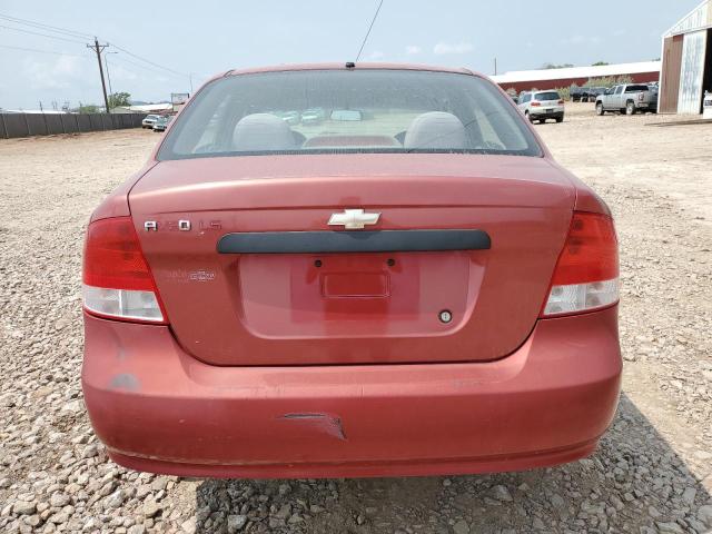 KL1TD52695B301708 - 2005 CHEVROLET AVEO BASE Bordo foto 6