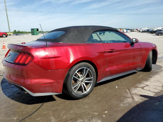 1FATP8UH6F5415400 - 2015 FORD MUSTANG RED photo 3