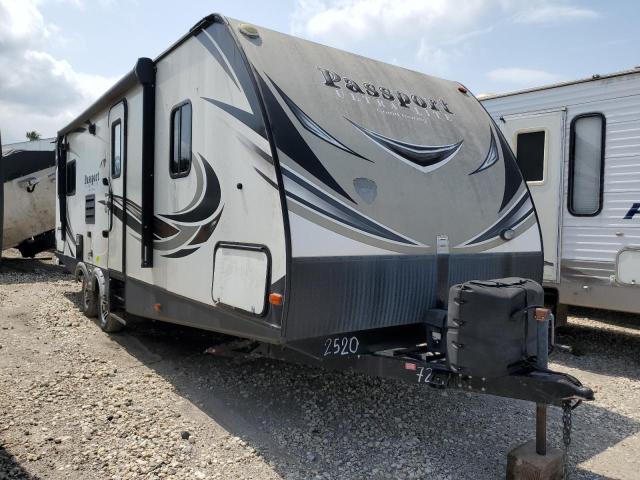4YDT25220KK410725 - 2019 KEYSTONE PASSPORT CREAM photo 1