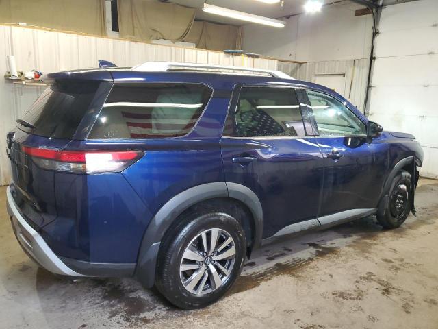 5N1DR3CC5NC268042 - 2022 NISSAN PATHFINDER SL BLUE photo 3