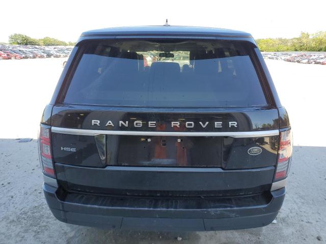 SALGS2VF8GA273055 - 2016 LAND ROVER RANGE ROVE HSE BLACK photo 6