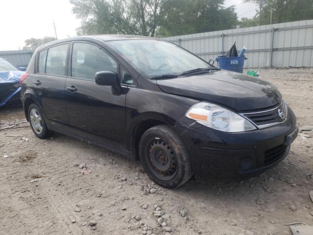 3N1BC1CP6BL401110 - 2011 NISSAN VERSA S BLACK photo 4