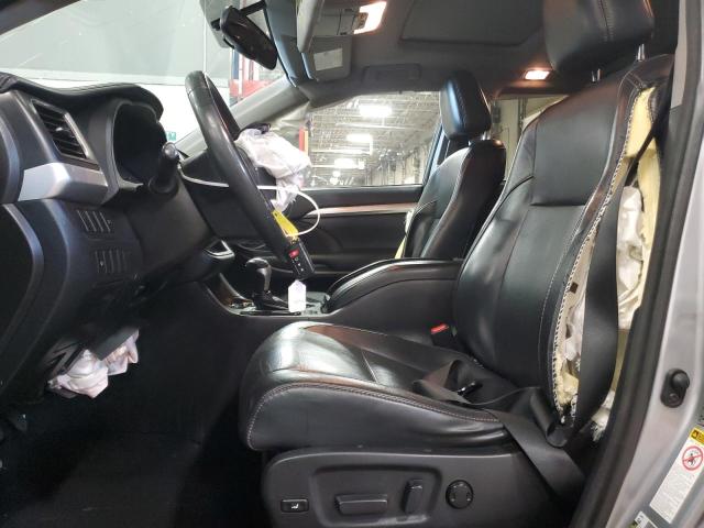 5TDJKRFH1GS301870 - 2016 TOYOTA HIGHLANDER XLE 银色 照片 7