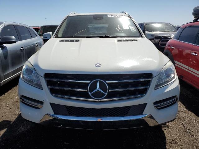 4JGDA5HB8CA011629 - 2012 MERCEDES-BENZ ML 350 4MATIC WHITE photo 5