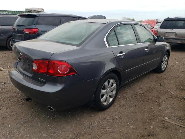 KNAGE124X75136488 - 2007 KIA OPTIMA LX GRAY photo 3