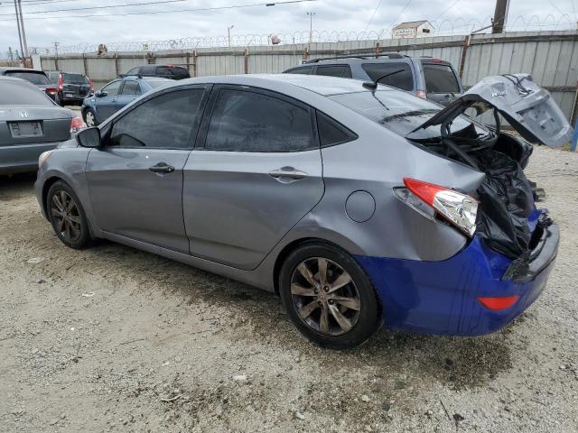 KMHCU4AE8DU470502 - 2013 HYUNDAI ACCENT GLS TWO TONE photo 2