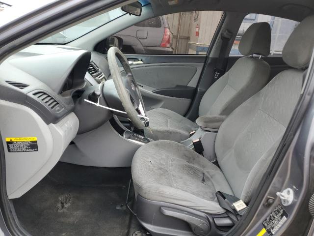 KMHCU4AE8DU470502 - 2013 HYUNDAI ACCENT GLS TWO TONE photo 7