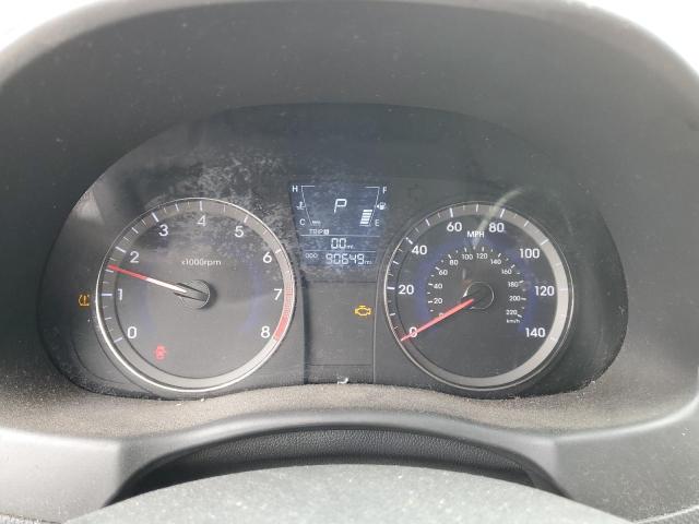 KMHCU4AE8DU470502 - 2013 HYUNDAI ACCENT GLS TWO TONE photo 9