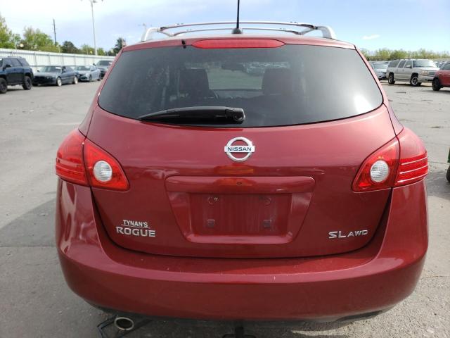 JN8AS5MV3AW110223 - 2010 NISSAN ROGUE S RED photo 6