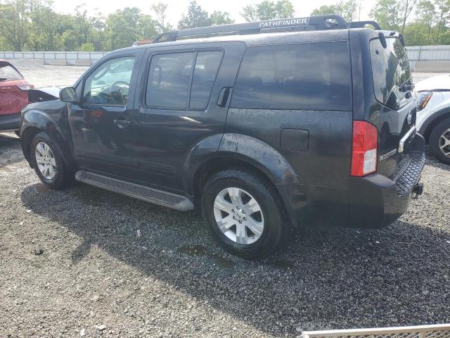 5N1AR18U66C684692 - 2006 NISSAN PATHFINDER LE BLACK photo 2