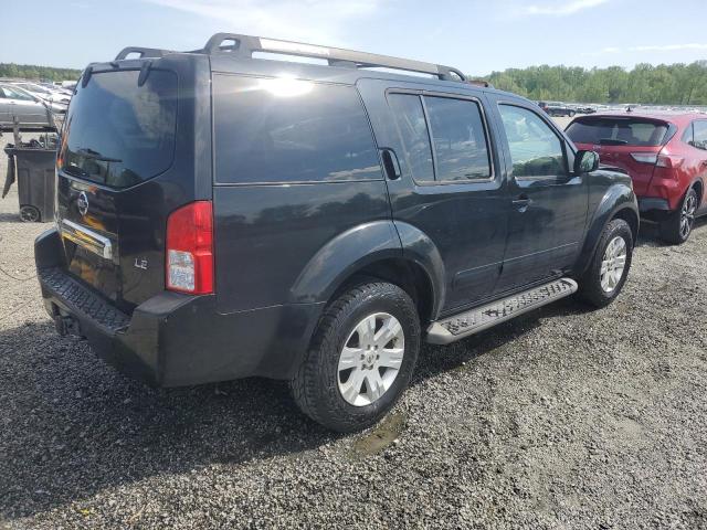 5N1AR18U66C684692 - 2006 NISSAN PATHFINDER LE BLACK photo 3