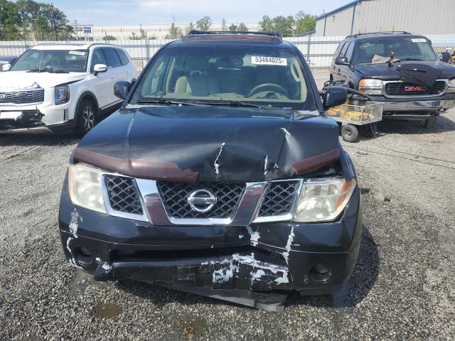 5N1AR18U66C684692 - 2006 NISSAN PATHFINDER LE BLACK photo 5