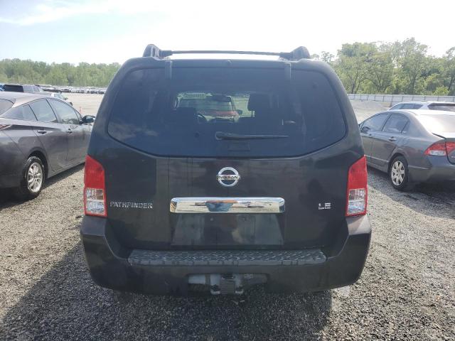 5N1AR18U66C684692 - 2006 NISSAN PATHFINDER LE BLACK photo 6