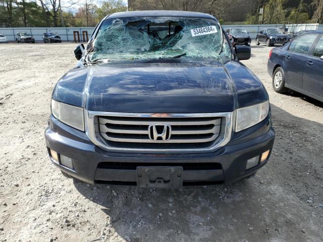 5FPYK1F59CB459370 - 2012 HONDA RIDGELINE RTL BLUE photo 5