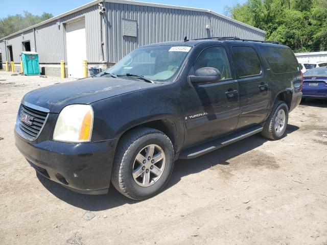 1GKFK16377J226122 - 2007 GMC YUKON XL K1500 BLACK photo 1