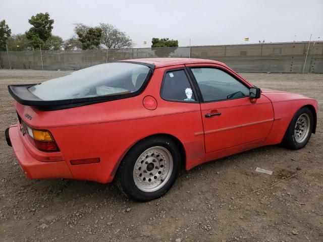 WP0AA0940GN459050 - 1986 PORSCHE 944 RED photo 3