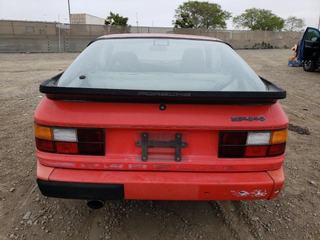 WP0AA0940GN459050 - 1986 PORSCHE 944 RED photo 6