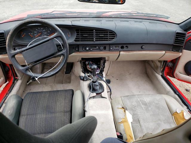 WP0AA0940GN459050 - 1986 PORSCHE 944 RED photo 8