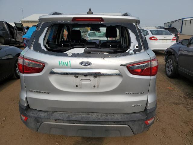 MAJ6S3KL0LC354154 - 2020 FORD ECOSPORT TITANIUM SILVER photo 6