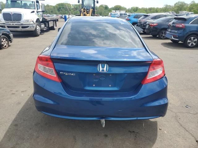 2HGFG3B50DH529094 - 2013 HONDA CIVIC LX BLUE photo 6