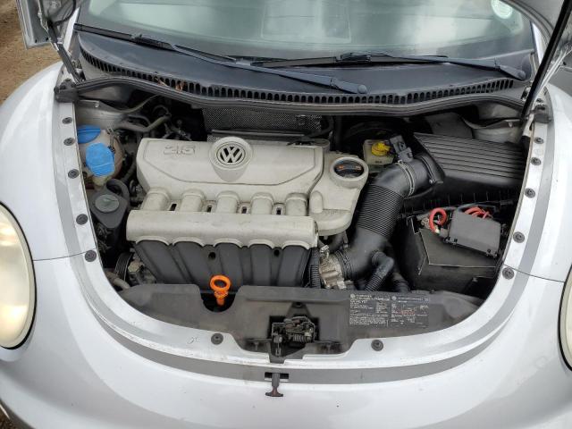 3VWEW31C87M507781 - 2007 VOLKSWAGEN NEW BEETLE 2.5L SILVER photo 11